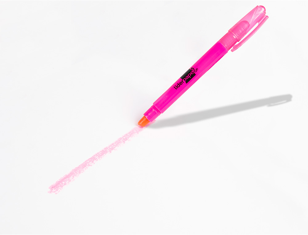 MARCADOR DE CERA GEL LIDERPAPEL FLUORESCENTE ESTUCHE 6 UNIDADES COLORES SURTIDOS