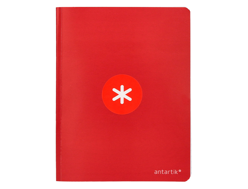 LIBRETA LIDERPAPEL ANTARTIK A5+ PLUS COSIDA 48 HOJAS 90G/M2 RAYADO HORIZONTAL CON MARGEN 6 COLORES SURTIDOS