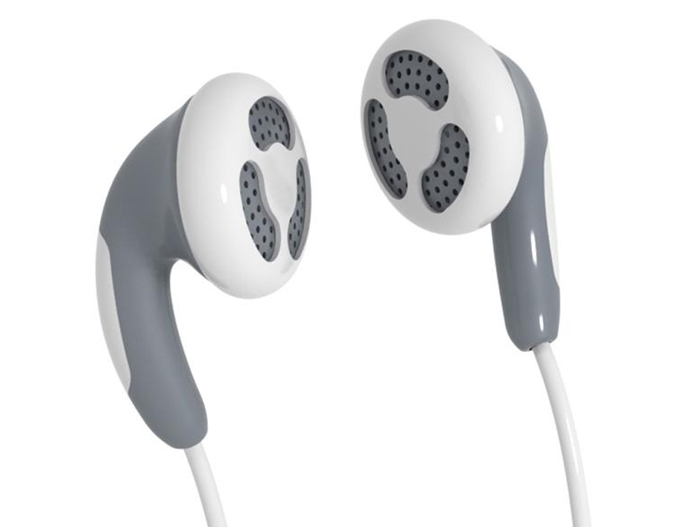 AURICULAR MAXEL BLACK-SILVER 1,2 M