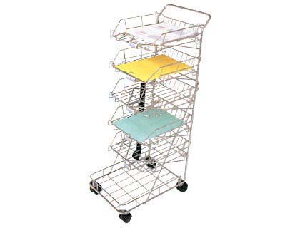CARRITO CORRESPONDENCIA METAL 6 BANDEJAS