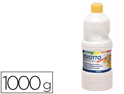 PEGAMENTO GIOTTO VINILIK COLA BLANCA BOTE DE 1000 GR