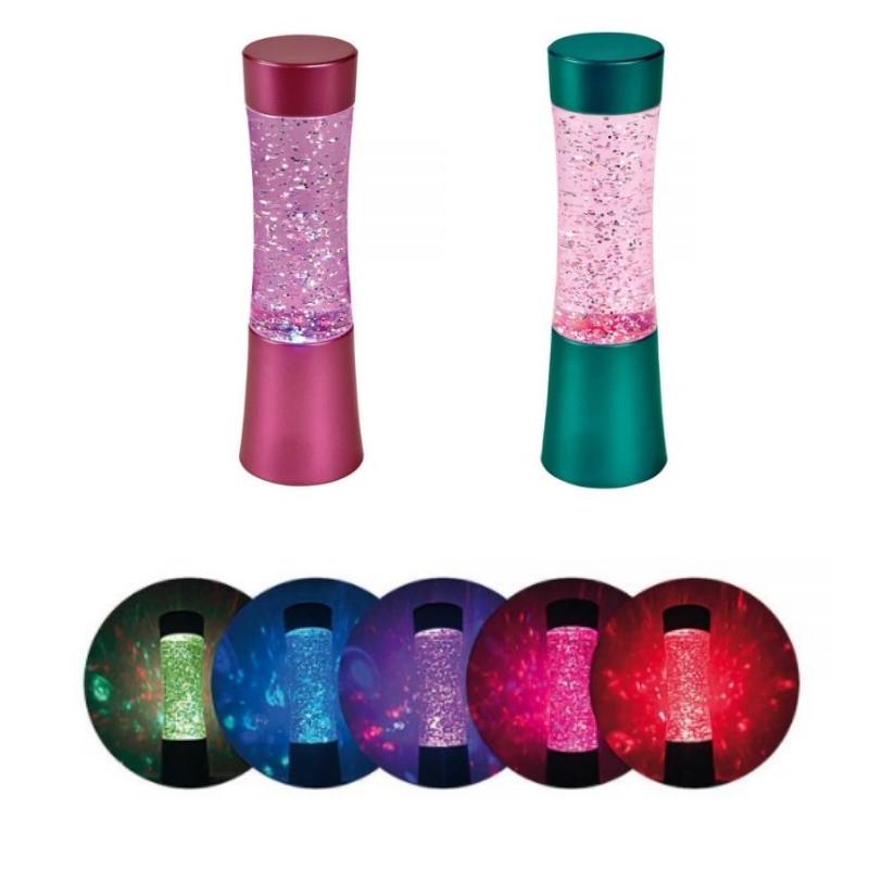 Display Lmpara Luz Purpurina