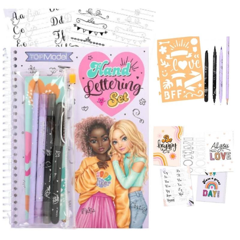 Set de hand lettering TOPModel