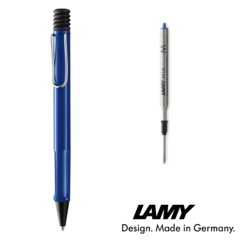 LAMY safari Bolgrafo Azul Mario