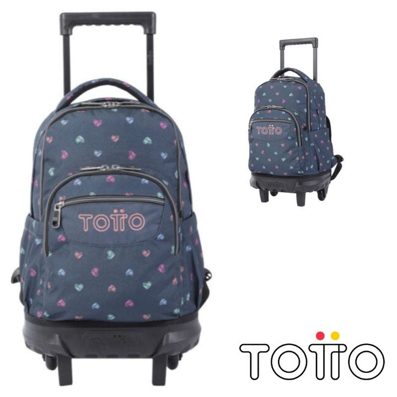 Mochila TOTTO escolar ruedas  Resma