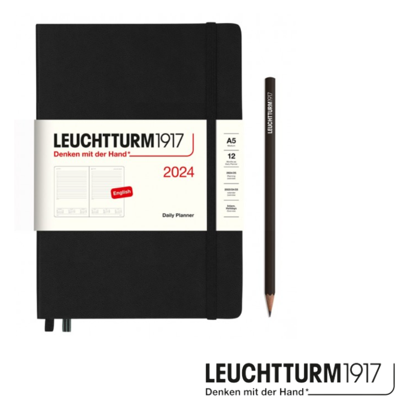 Agenda LEUCHTTURM  Da Pgina A5 (12 Meses)