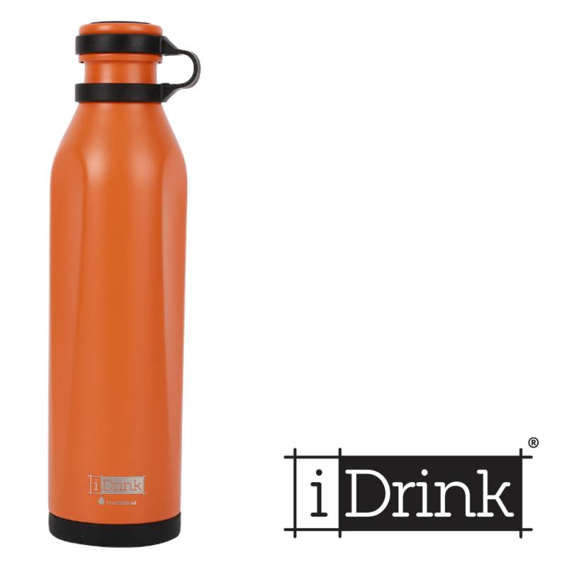 Botella Trmica B-EVO iDrink Grunge Naranja 500 ml.