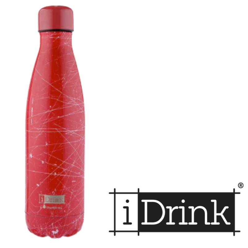 Botella Trmica iDrink Grunge Pink 500 ml.