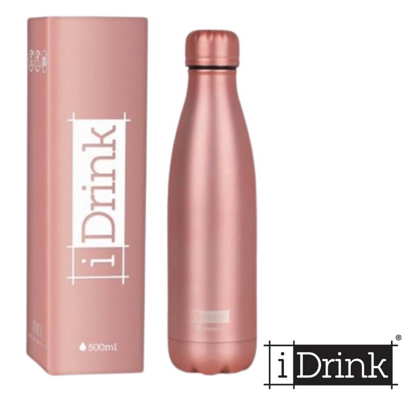 Botella Trmica iDrink Grunge Rose 500 ml.